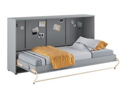 Lit escamotable Concept Pro Lenart Levfere 109 (Gris)