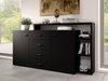 Commode Lutiva 106 (Noir mat)