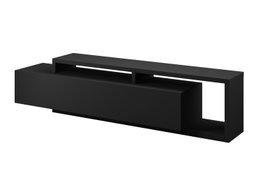 Meuble TV Lutiva 103 (Noir mat)
