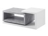 Table basse Lutiva 104 (Blanc + Béton)