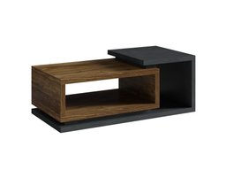 Table basse Lutiva 104 (Matera gris + Épicéa foncé)