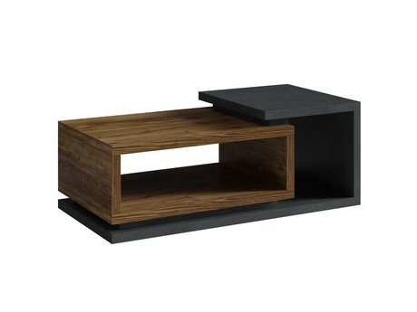 Table basse Lutiva 104 (Matera gris + Épicéa foncé)
