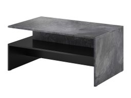 Table basse Serodeu 103 (Béton foncé + Noir)