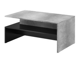 Table basse Serodeu 103 (Béton + Noir)