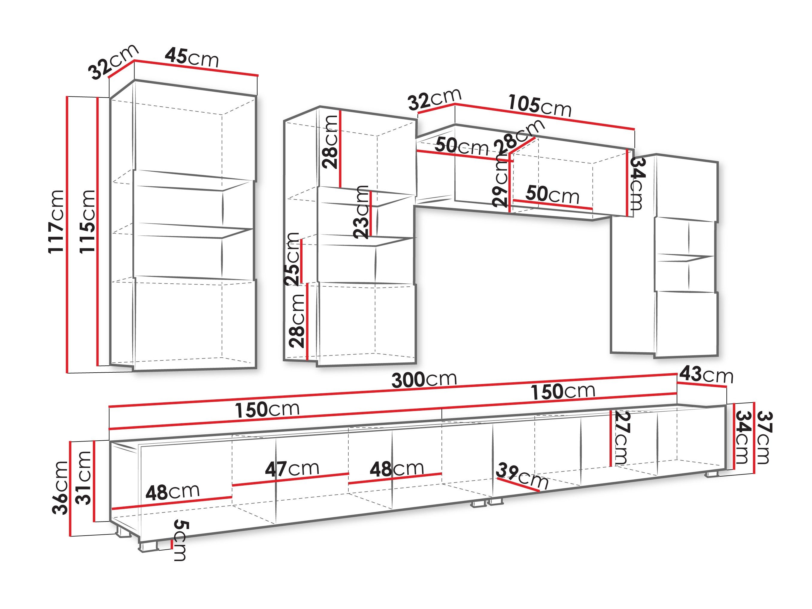 Ensemble de salon Tivdalu 109 (Cachemire)