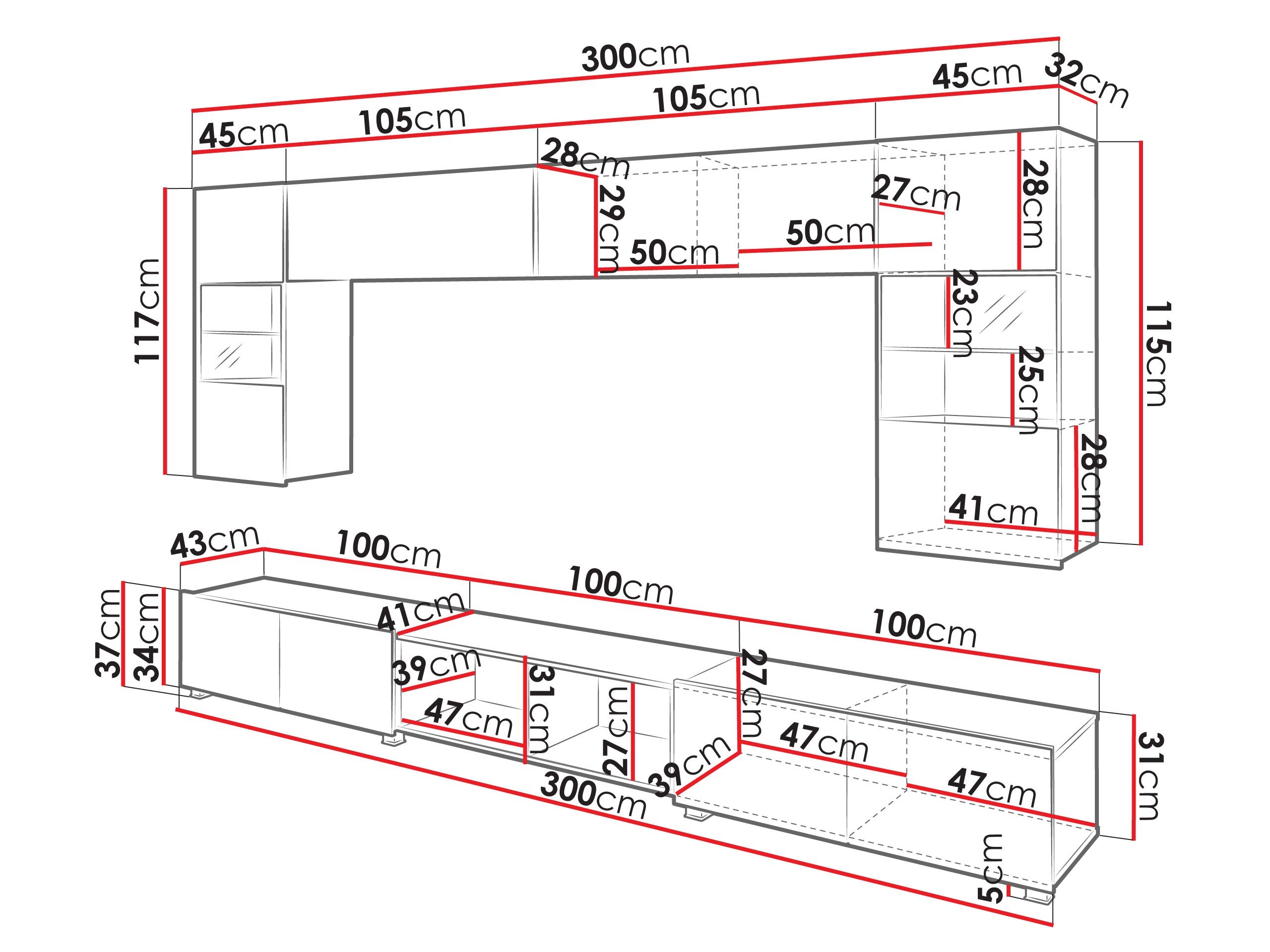 Ensemble de salon Tivdalu 144 (Cachemire + Chêne Artisan)