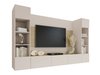 Ensemble de salon Comfivo 368 (Beige + Chêne)