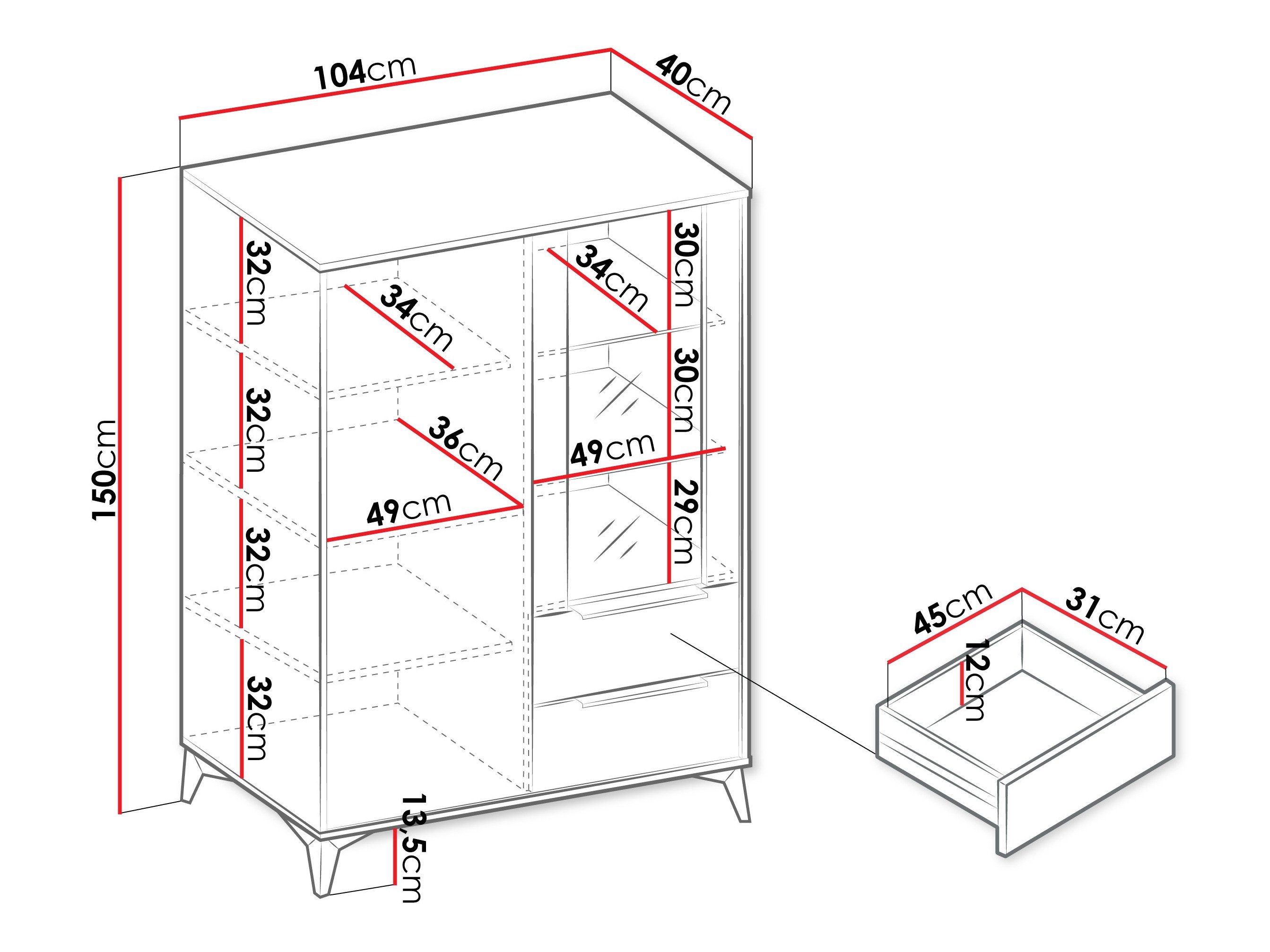 Étagère Comfivo Camlue 111