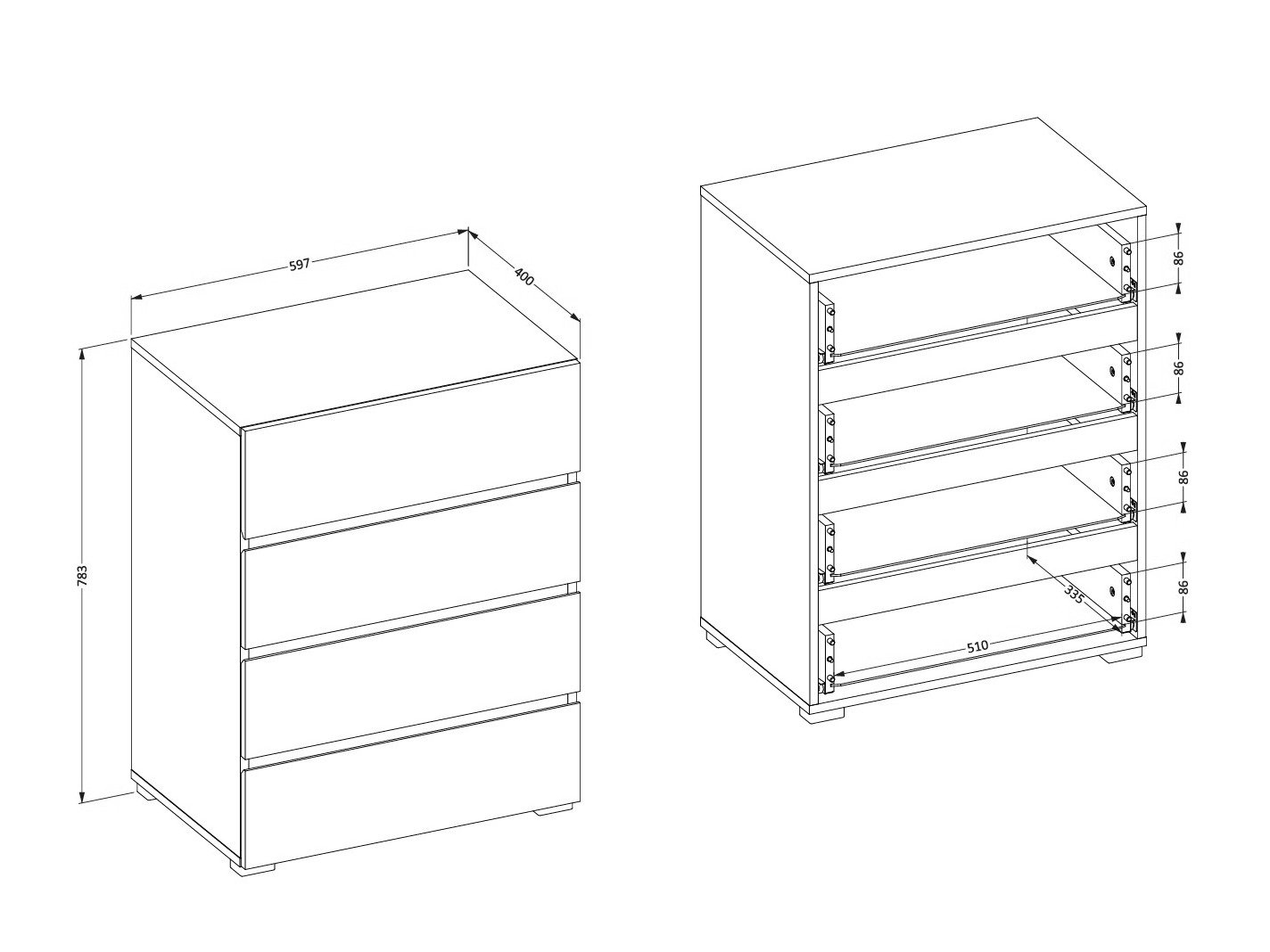 Commode Alfere 111 (Congo)