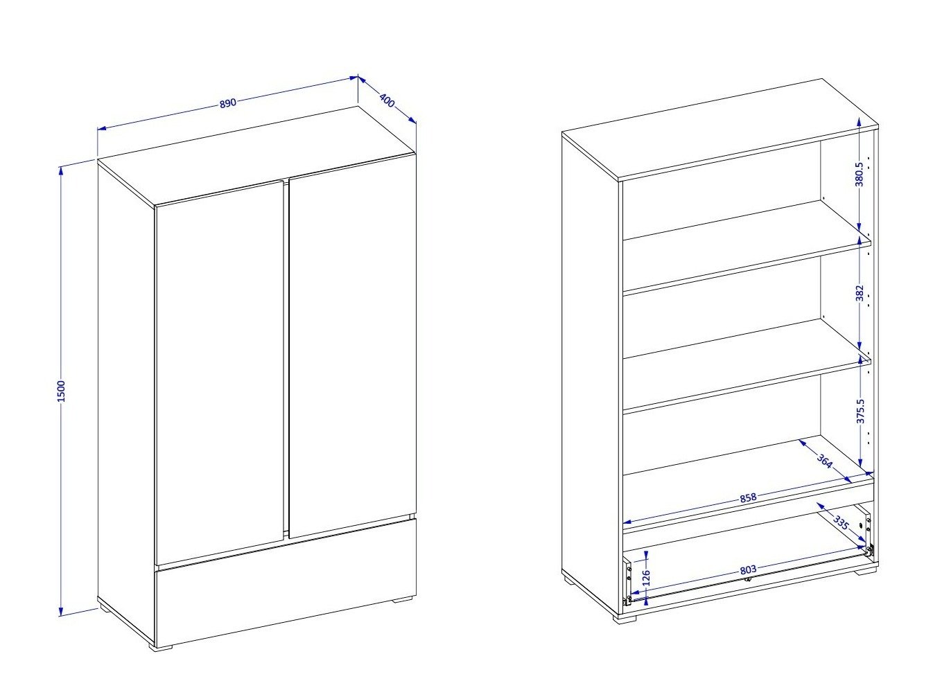 Étagère Alfere 122 (Congo)