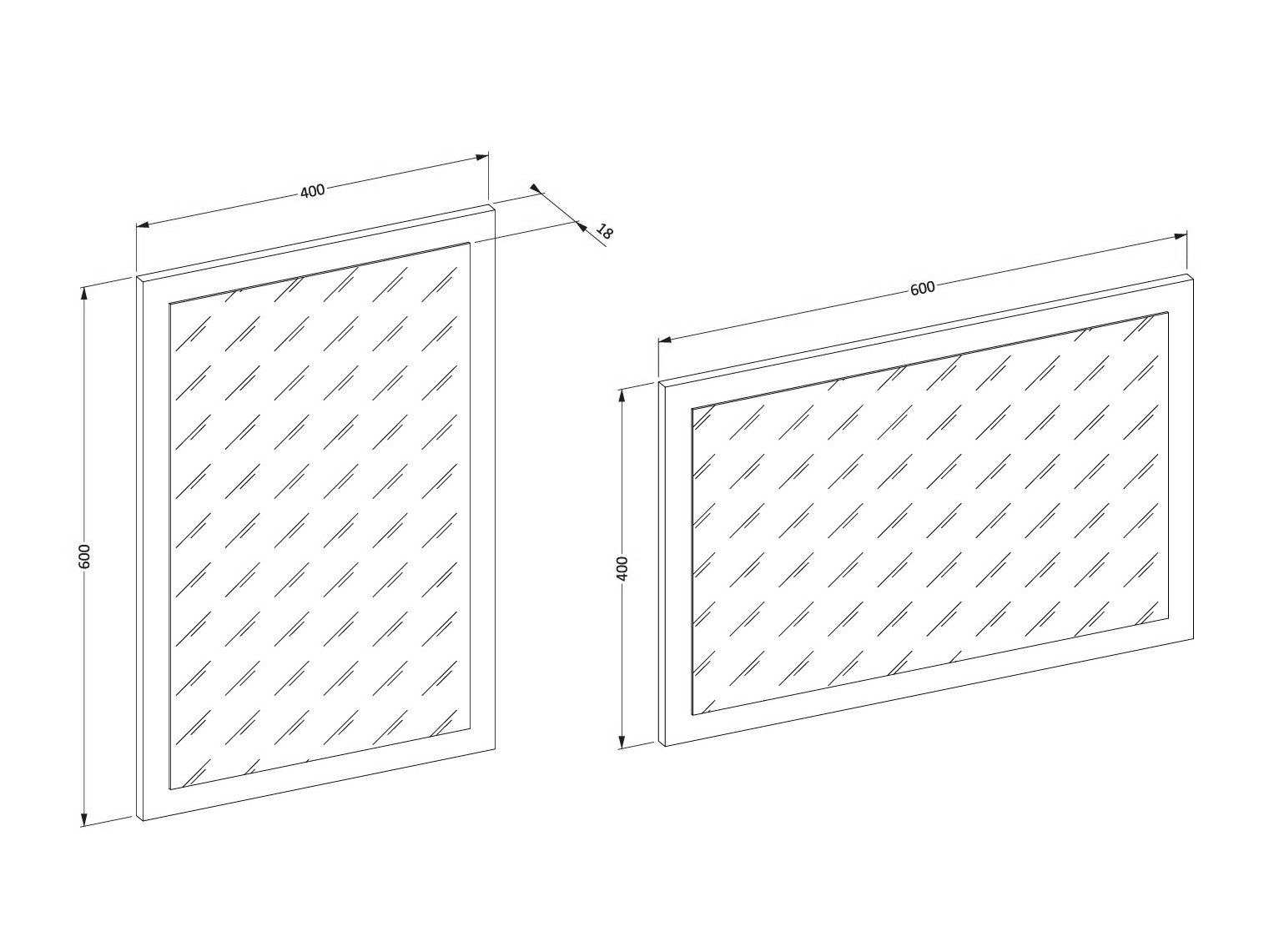 Miroir Alfere 115 (Vert)