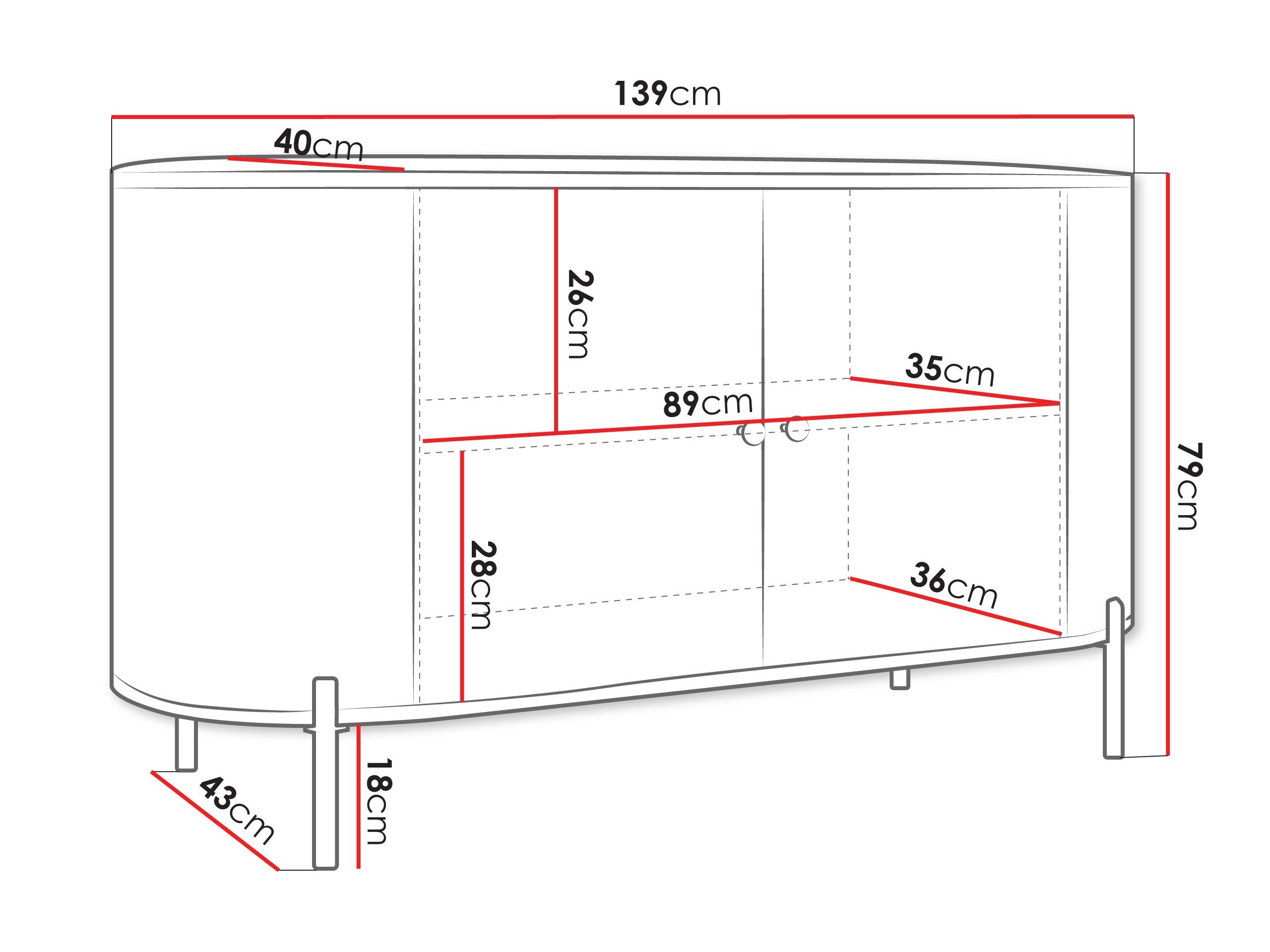 Buffet Comfivo Mirsoni