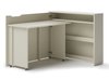 Bureau d'angle Concept Pro Lenart Levfere 101 (Cachemire)