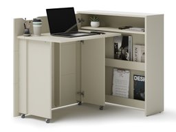 Bureau d'angle Concept Pro Lenart II (Cachemire)