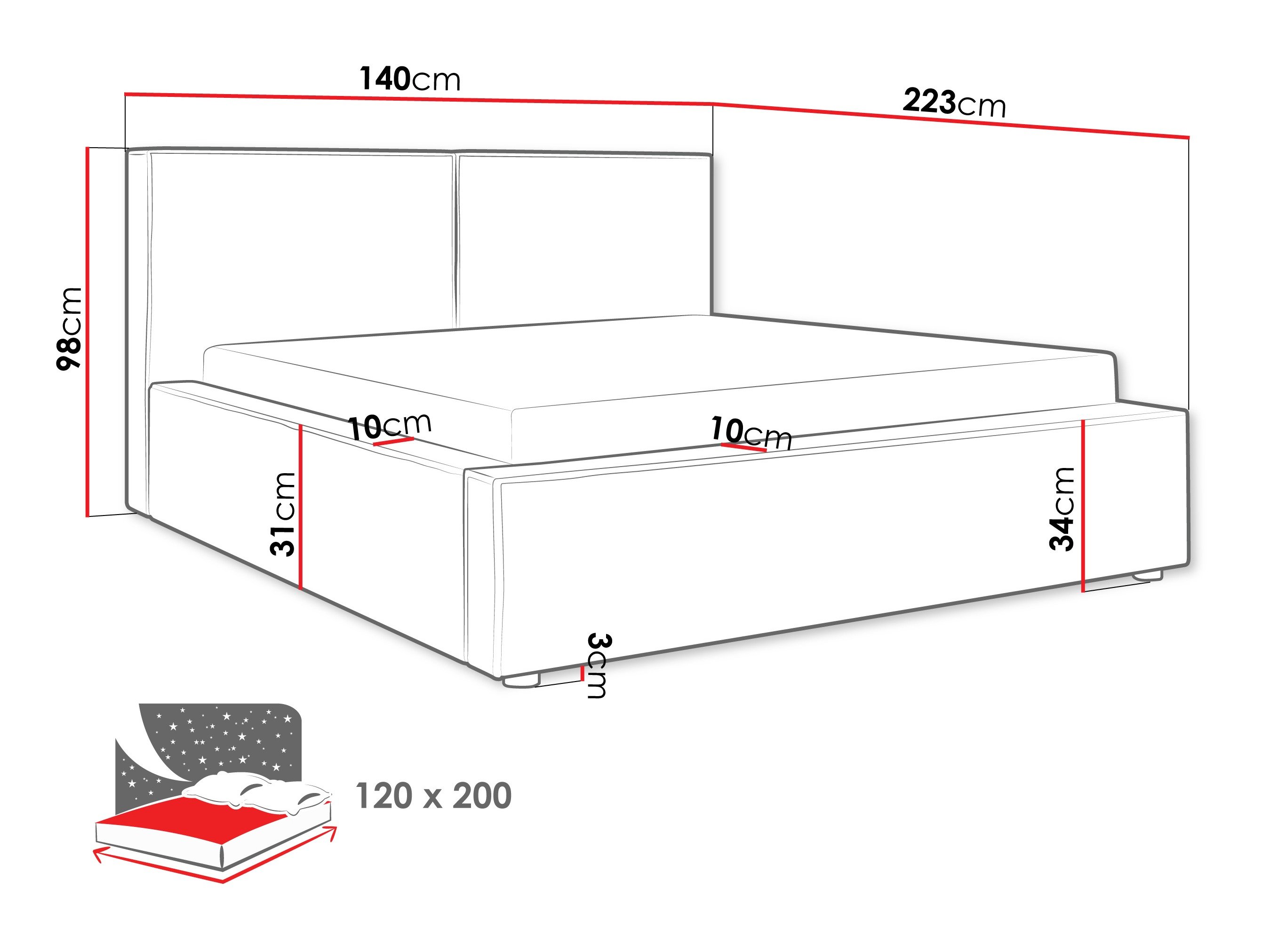 Lit TrendyNest Pelagia (Coral 15)