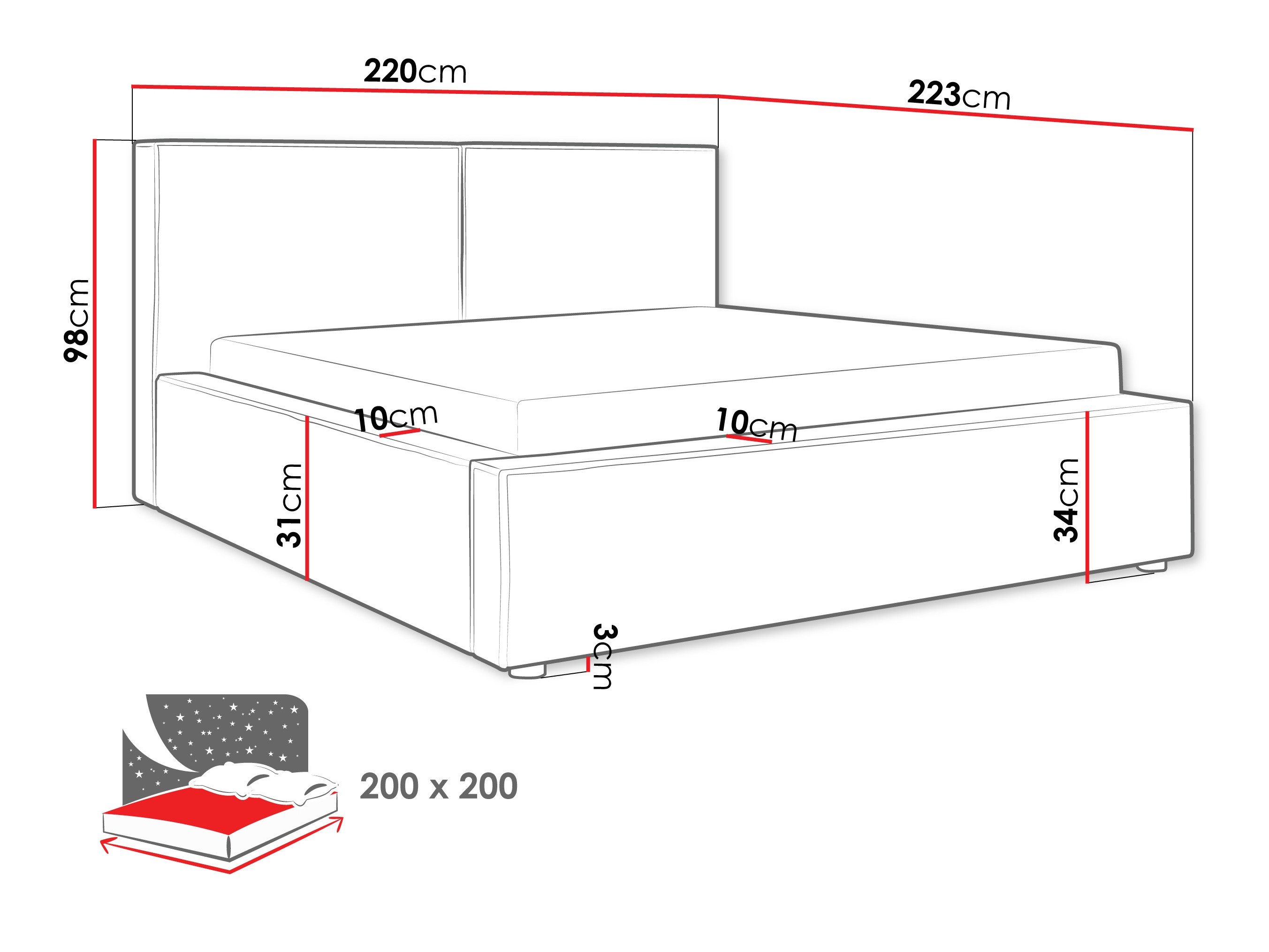 Lit TrendyNest Pelagia (Coral 45)
