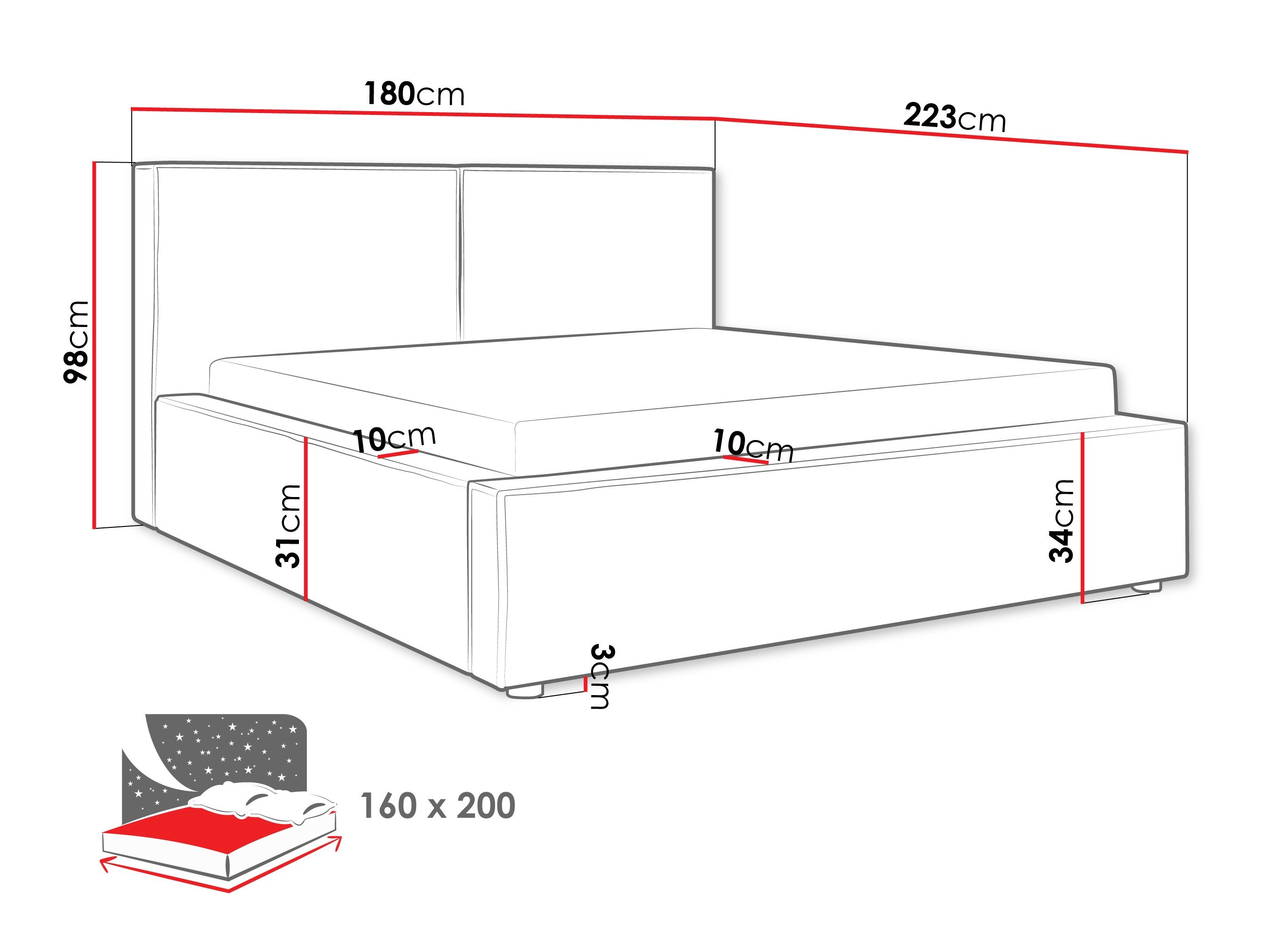 Lit TrendyNest Pelagia (Coral 50)
