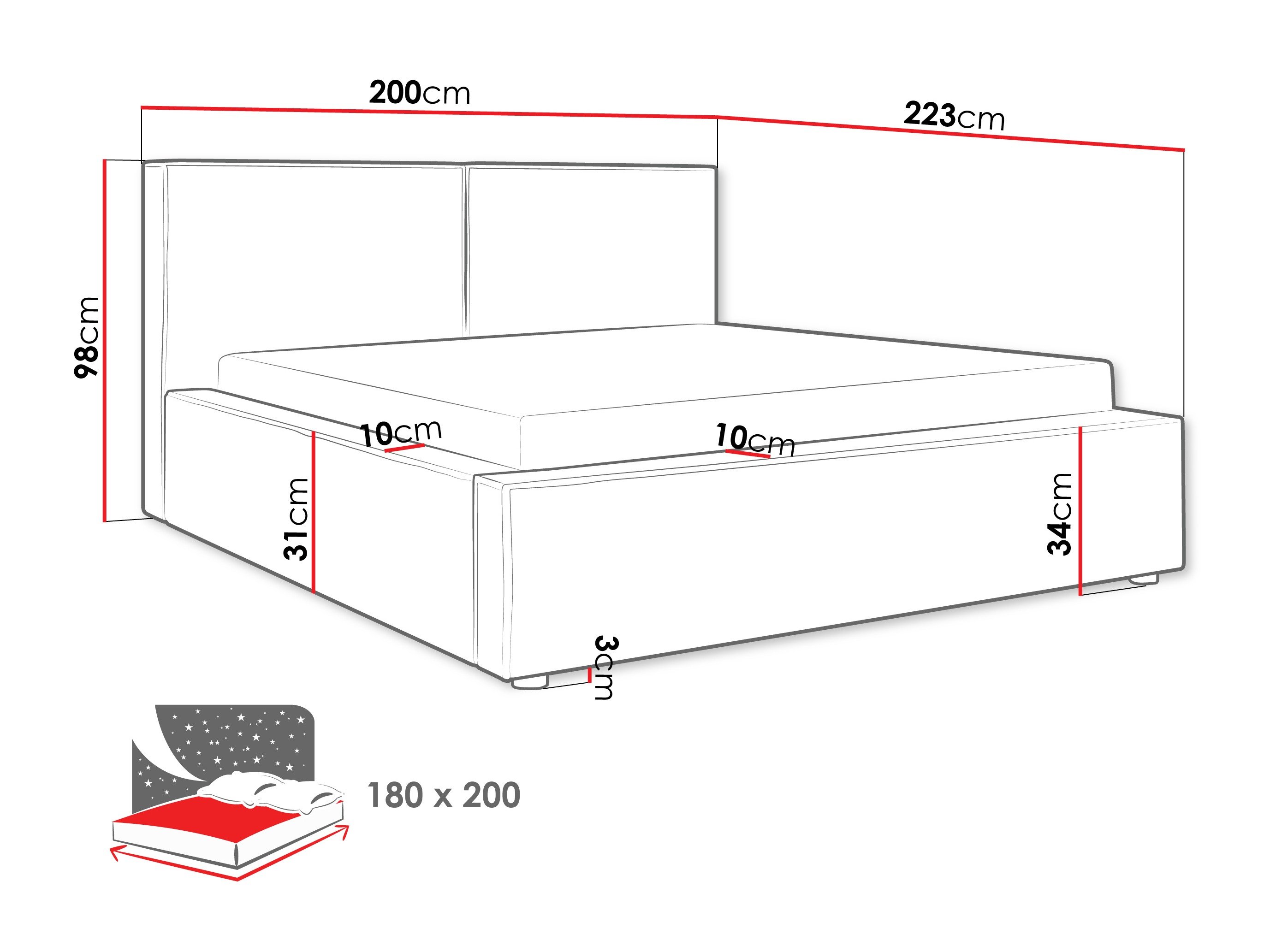Lit TrendyNest Pelagia (Coral 50)