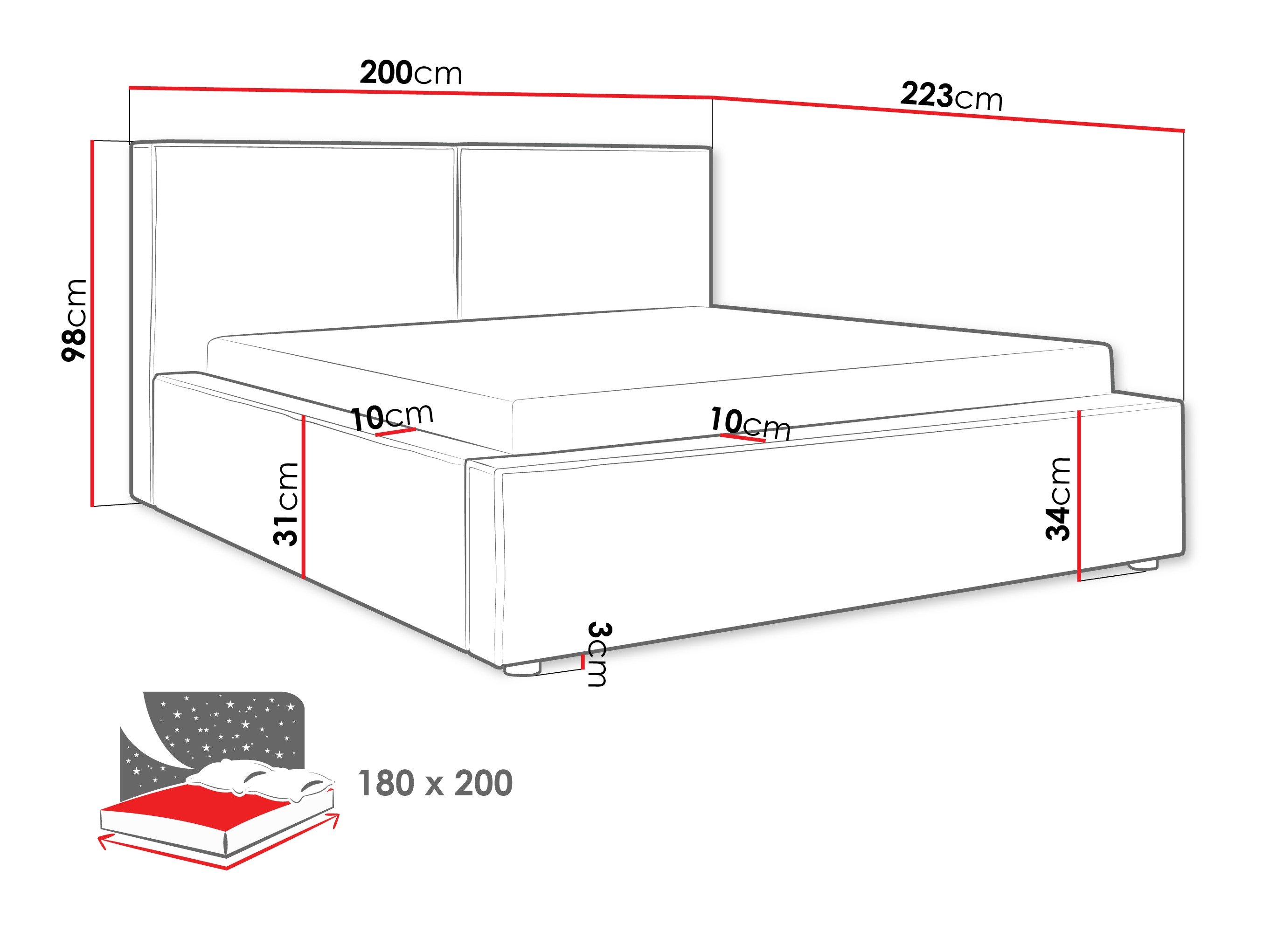 Lit TrendyNest Pelagia (Coral 55)