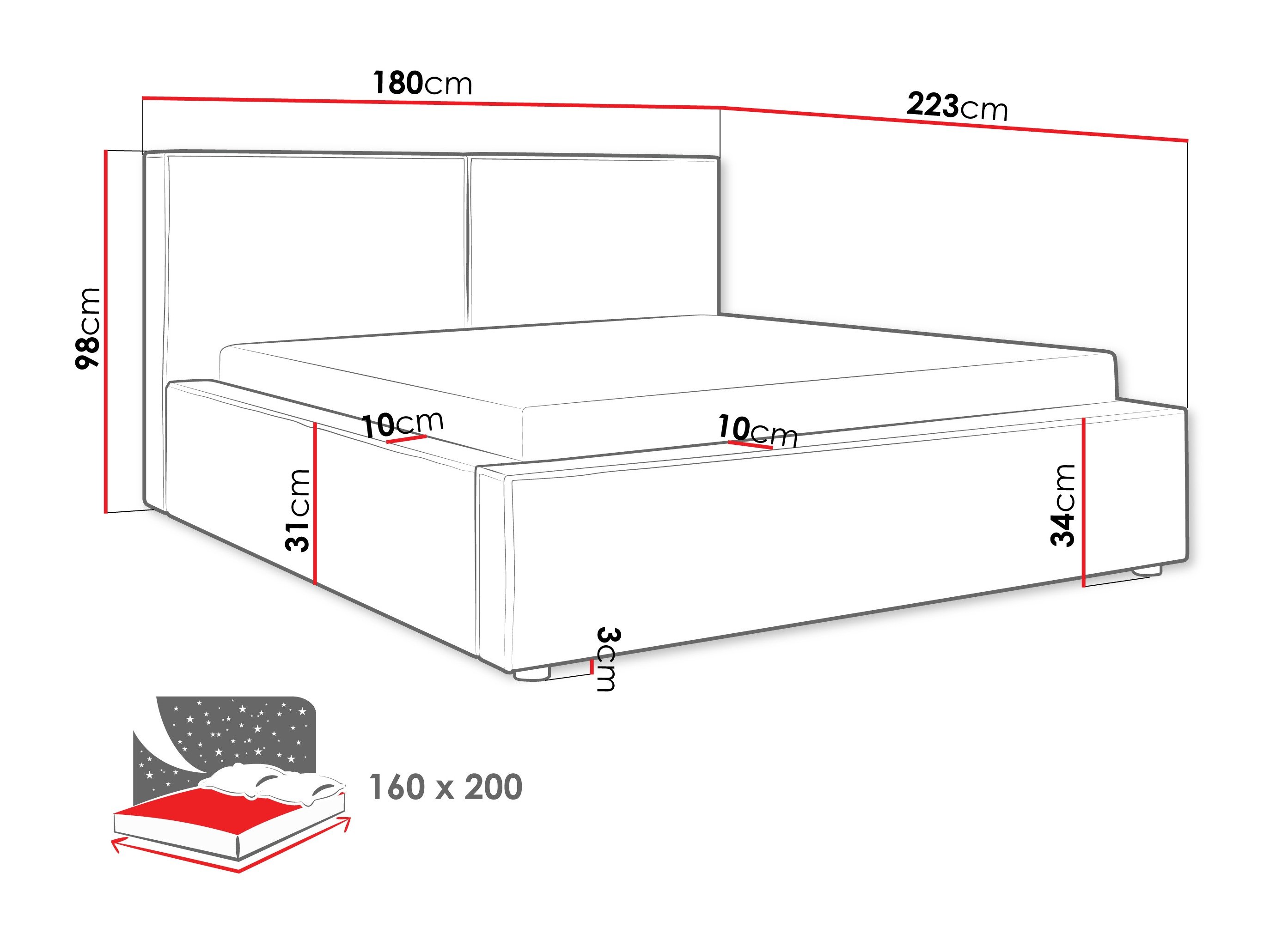 Lit TrendyNest Pelagia (Coral 65)