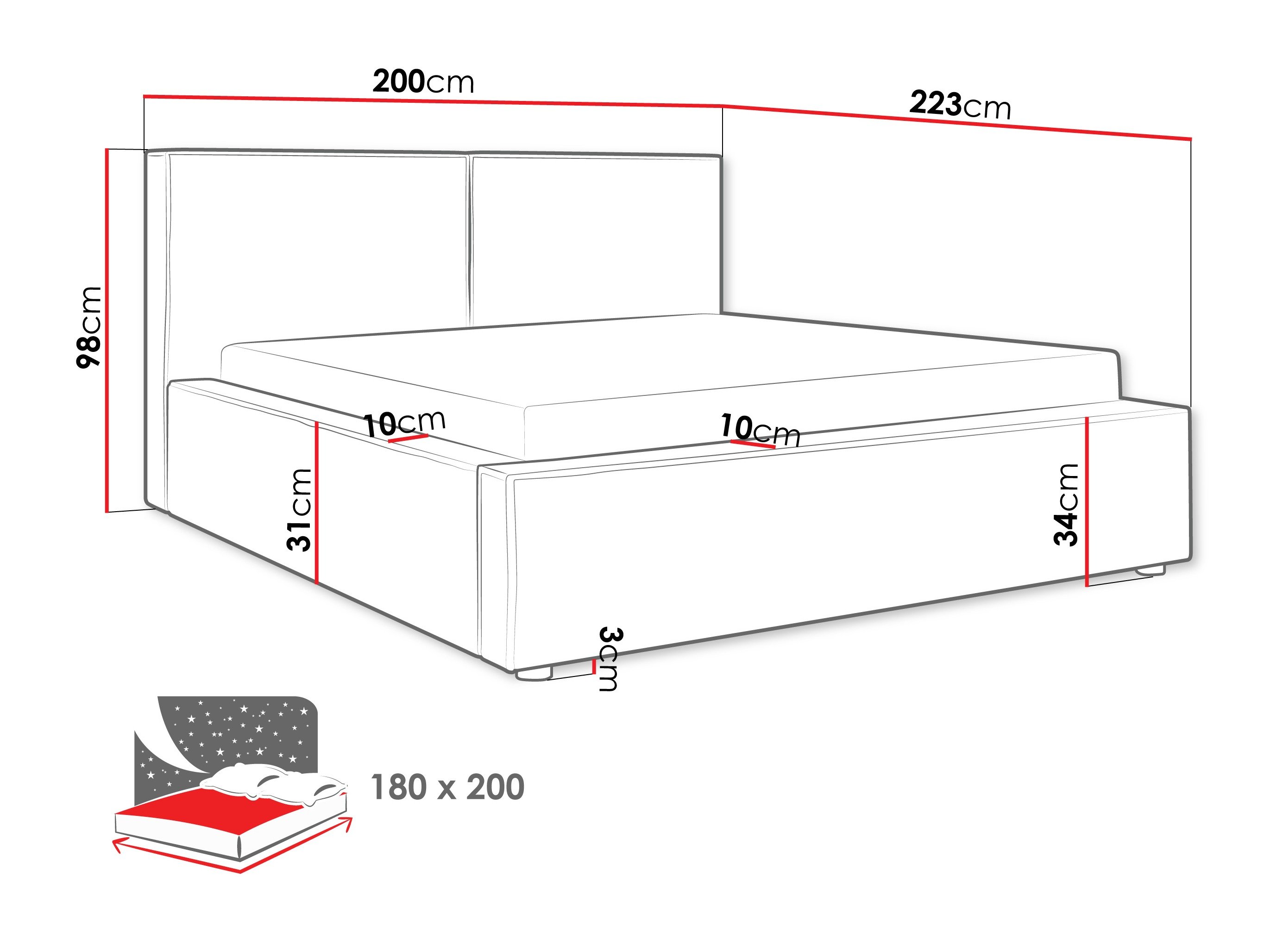 Lit TrendyNest Pelagia (Coral 65)