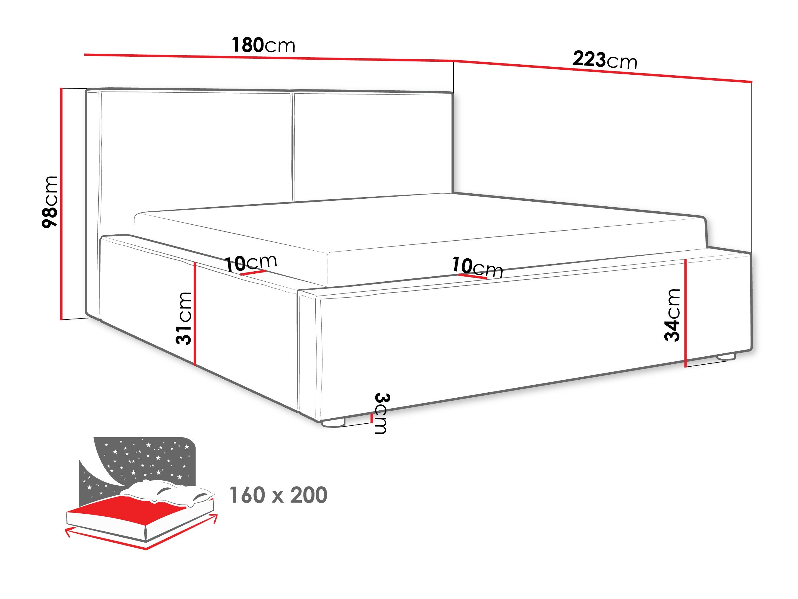 Lit TrendyNest Pelagia (Coral 75)
