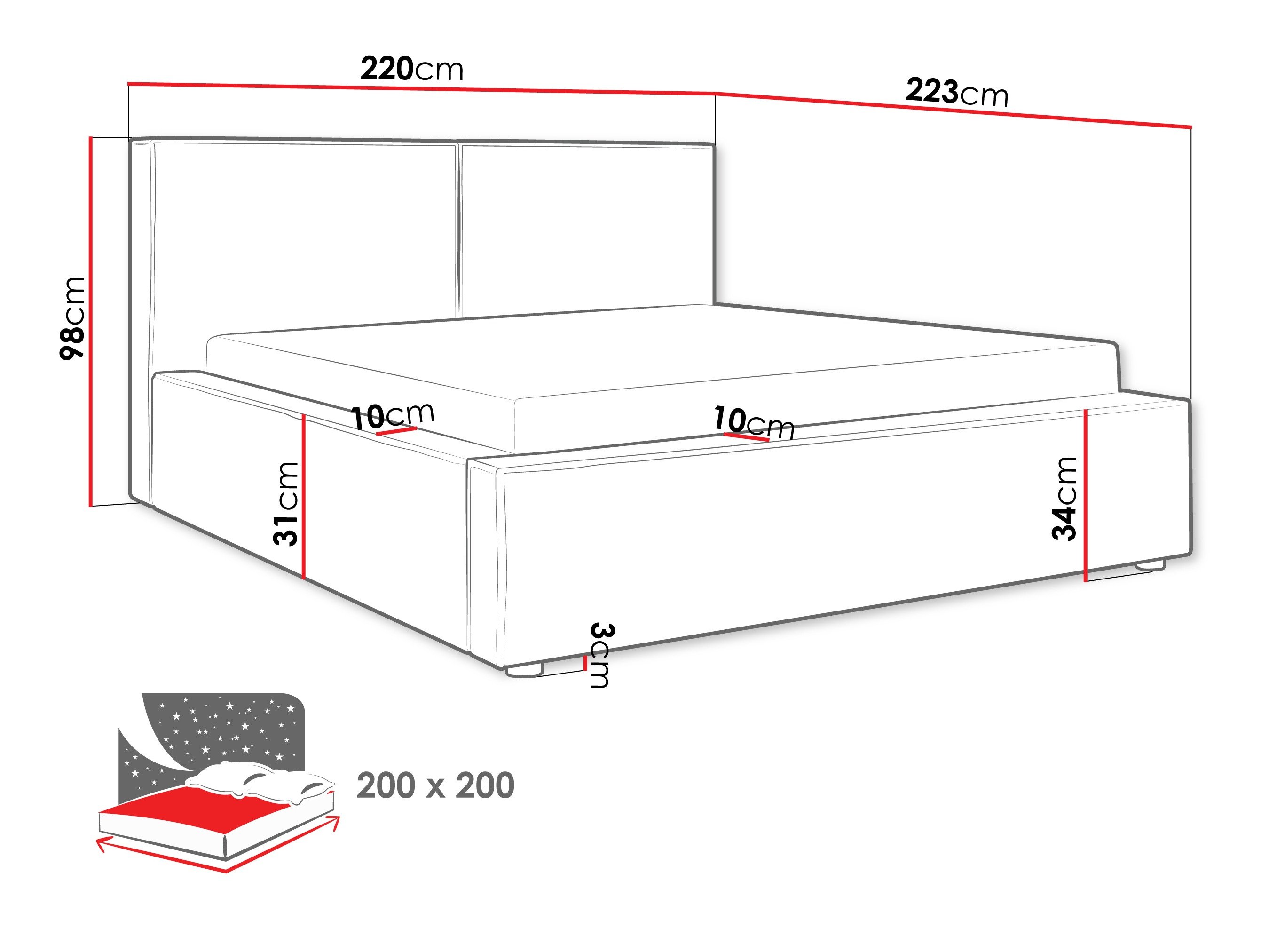 Lit TrendyNest Pelagia (Coral 75)