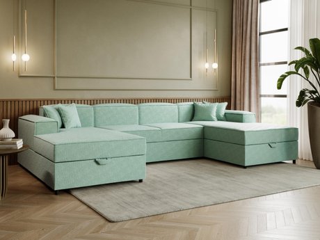 Canapé d'angle Clovis 115 (Coral 55)