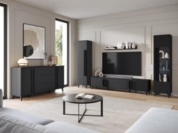 Ensemble de salon Temora 105 (Graphite)