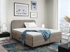 Lit boxspring Rivus (Coral 50)