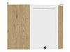 Armoire d'angle murale modulaire Classic White Oak 101