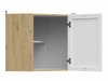 Armoire d'angle murale modulaire Classic White Oak 101