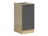 Armoire modulaire avec portes Classic Grey Oak 100