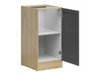 Armoire modulaire avec portes Classic Grey Oak 100