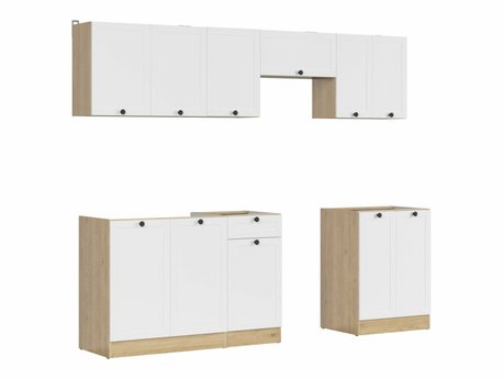 Cuisine complète modulaire Classic White Oak 118