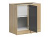Armoire d'angle modulaire Classic Grey Oak 115