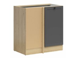 Armoire d'angle modulaire Classic Grey Oak 115