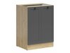Armoire modulaire avec portes Classic Grey Oak 105