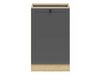 Armoire modulaire avec portes Classic Grey Oak 116