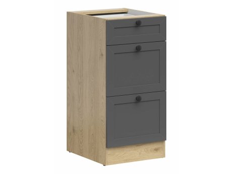 Armoire modulaire avec tiroirs Classic Grey Oak 107
