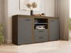 Commode Tucson 104 (Chêne de Lefkas + Graphite)
