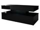 Table basse Monfero 100 (Noir + Noir brillant)