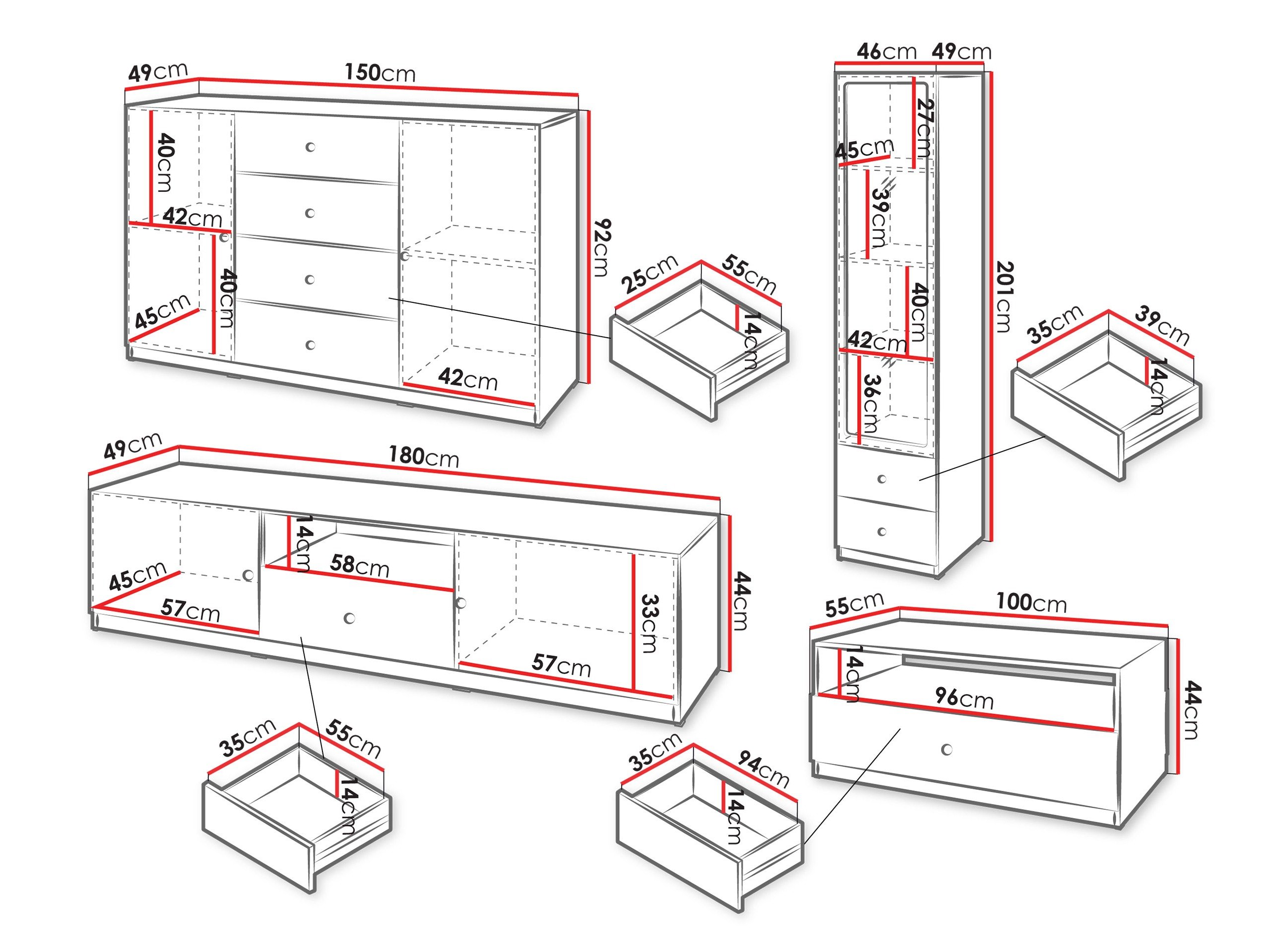 Ensemble de salon Comfivo Meleti 105