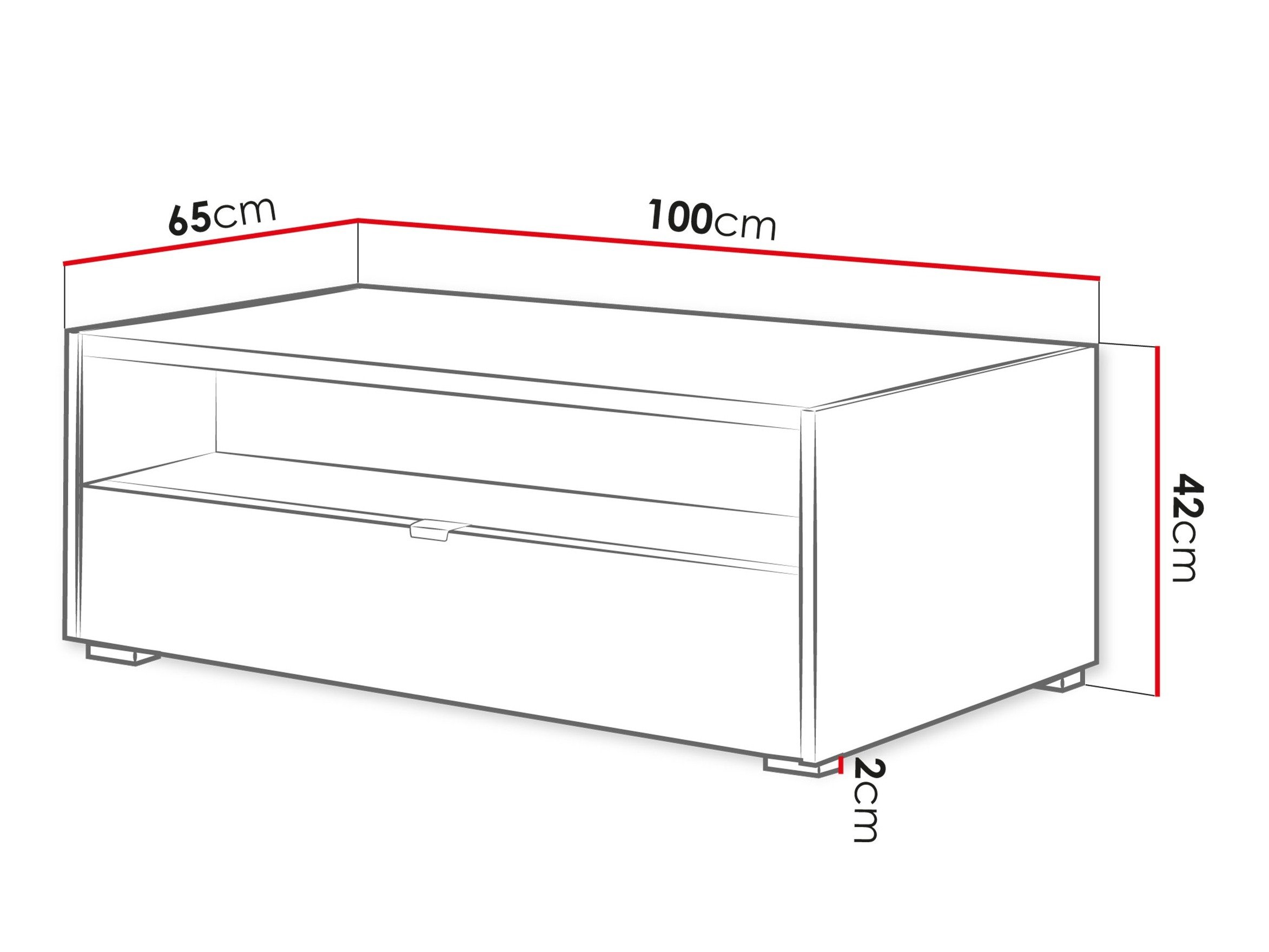 Table basse Comfivo Vomoro 103