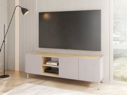 Meuble TV Veldome 102 (Cachemire + Chêne)