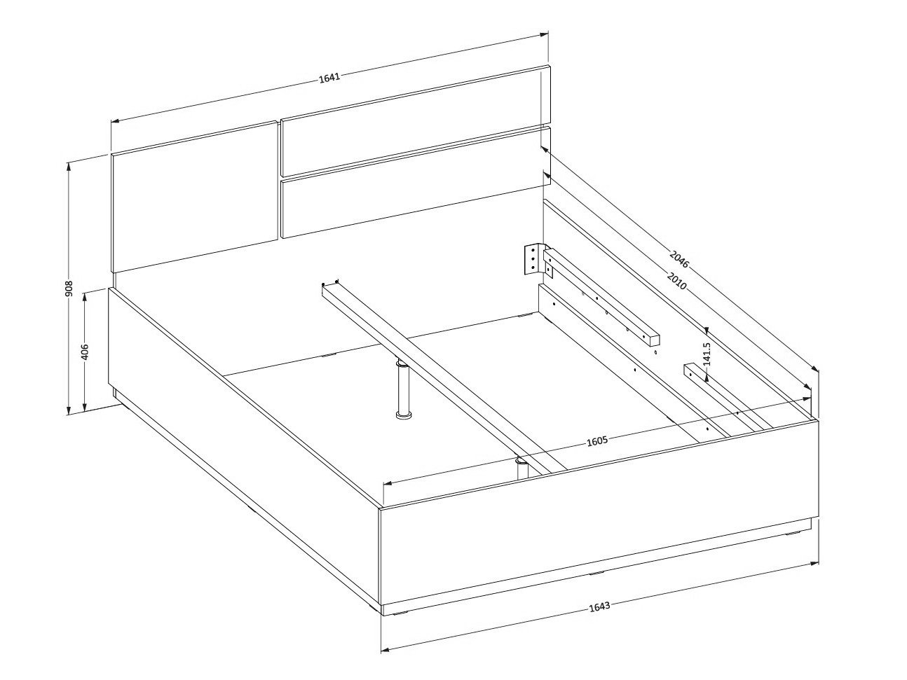 Lit Alfere 123 (Vert)
