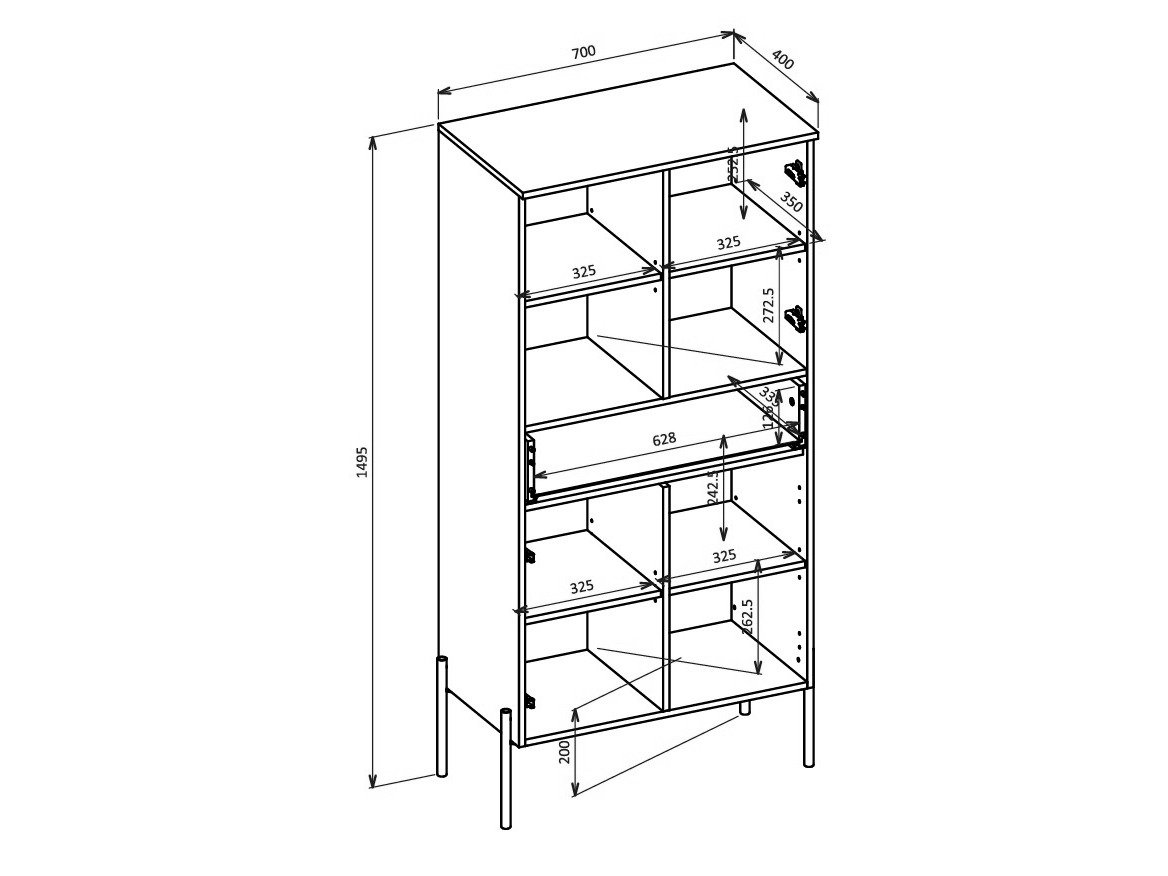 Étagère Levtenu 111 (Cachemire)