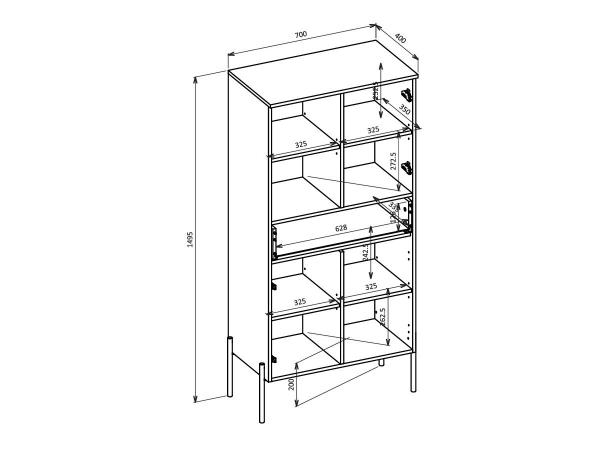 Ensemble de salon Levtenu 118 (Chêne)