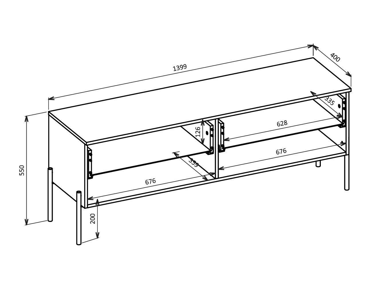 Ensemble de salon Levtenu 119 (Cachemire)