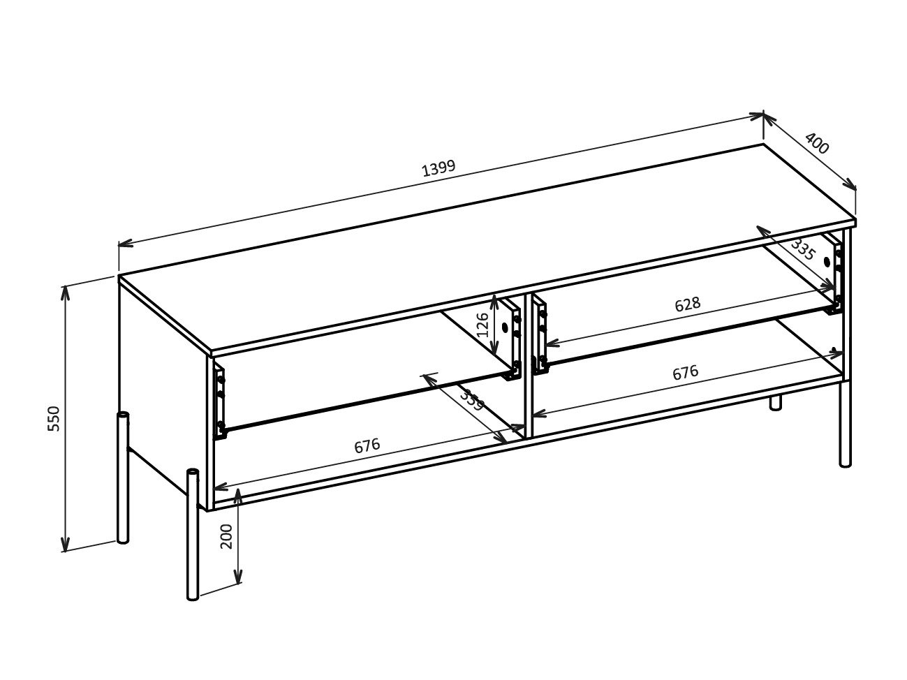 Ensemble de salon Levtenu 119 (Chêne + Cachemire)